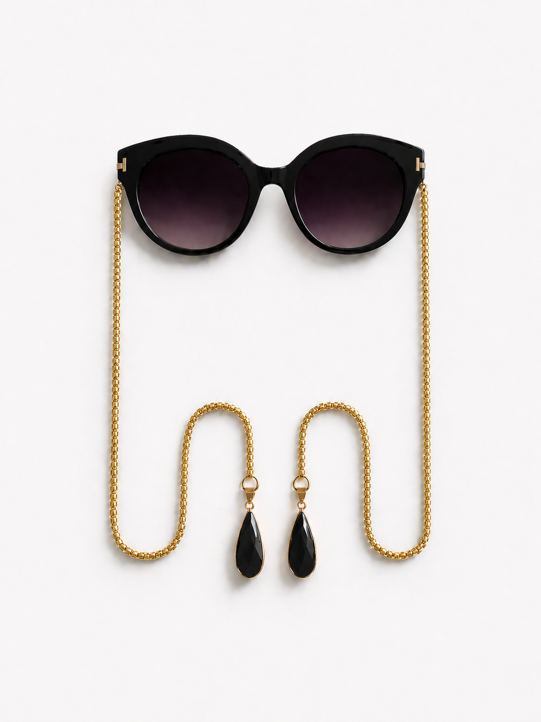 NOIR Chain Sunglasses
